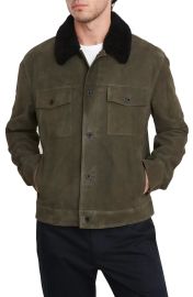 Vince Trucker Jacket in Light Seaweed at Nordstrom